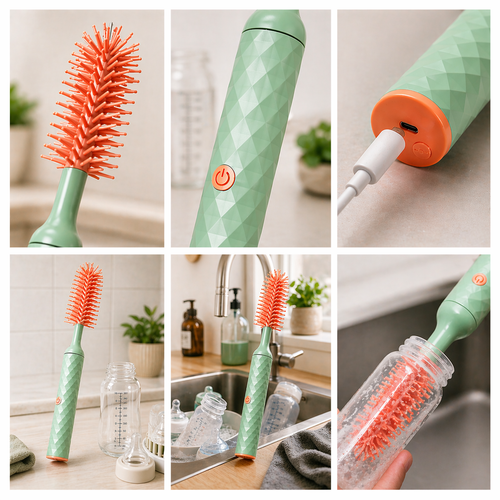 QuickClean- Rena flaskor på sekunder